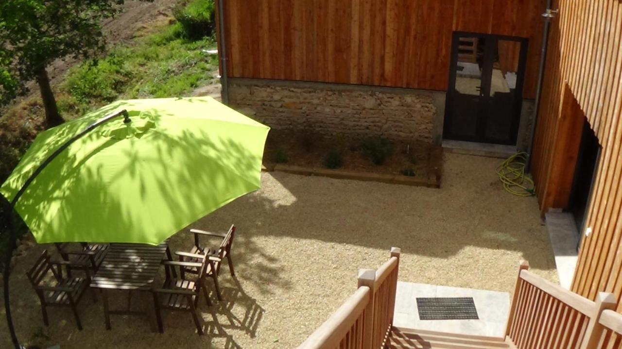 Gite dans un parc animalier avec salle de cinéma Aurice Exterior foto