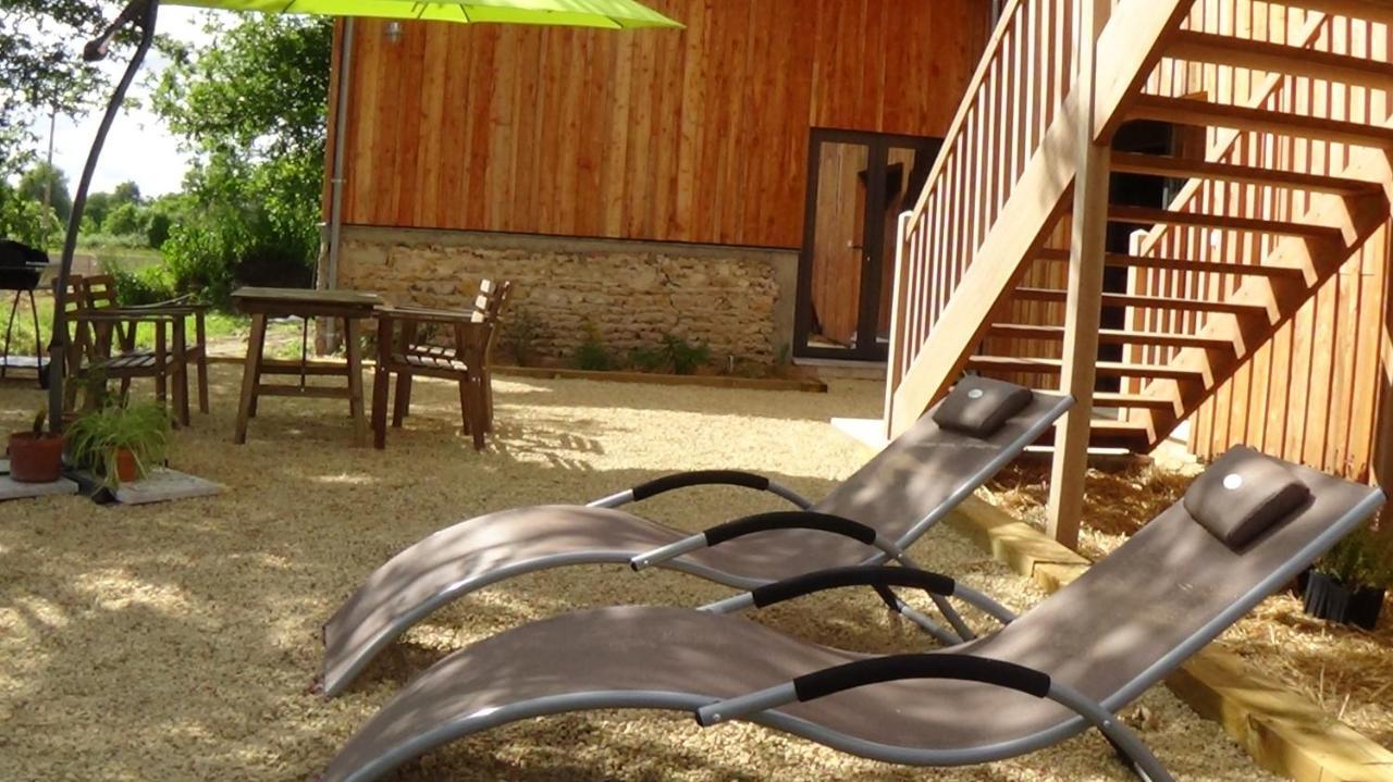 Gite dans un parc animalier avec salle de cinéma Aurice Exterior foto